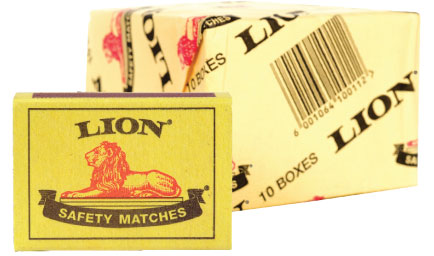 Lion Safety Matches 
